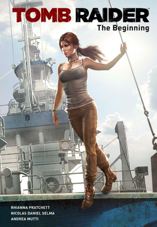 Illustration for article titled The Tomb Raider Prequel Comic Puts Lara Croft on a TV Show